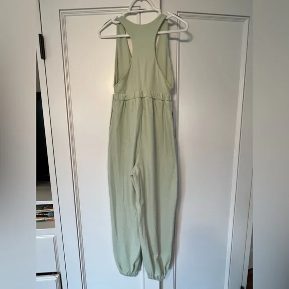 Free People Beach Kyle One Piece Green Jumpsuit Romper - Picture 10 of 16